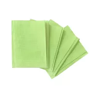 Салфетка одноразовая нестерильная в сложении 45x33 см (зеленая, 500 штук в упаковке)