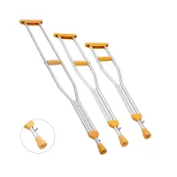 Костыль подмышечный алюминий ORTONICA с УПС, штука 