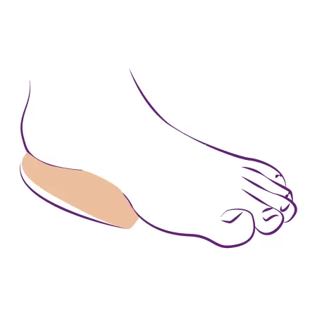 Подпяточник ортопедический Тривес СТ-244, высота 8-12мм, пара