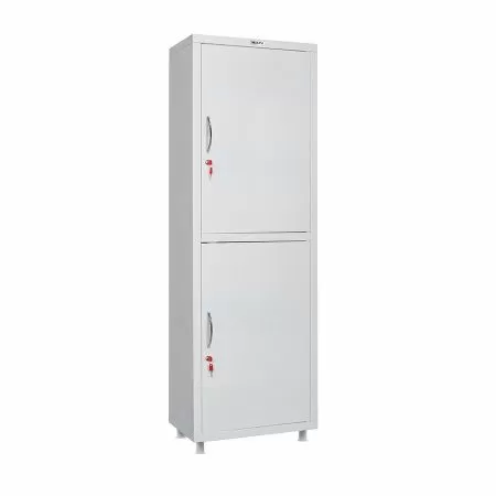 Шкаф медицинский с 2-мя дверцами Hilfe MD 1 1760/SS дверцы металл