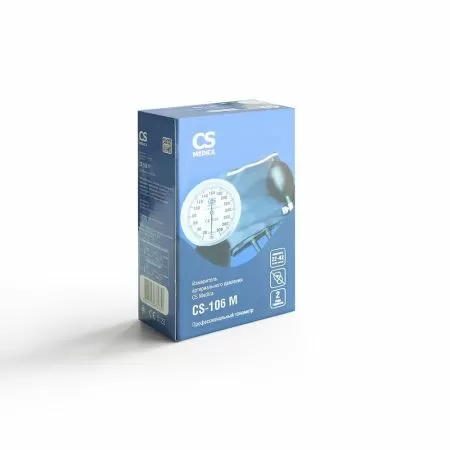 Тонометр механический на плечо CS Medica CS-106 М с манжетой 24-42 см и фонендоскопом в комплекте