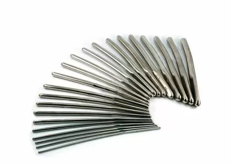 Набор расширителей канала шейки матки гинекологический с №3-14 (22 шт) по Гераро (арт. АГ-9-83-11)