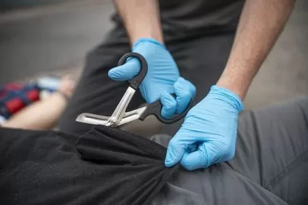 Ножницы для разрезания повязок 180 мм SCR-6031, артикул 12437