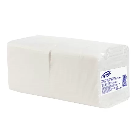 Салфетки бумажные Luscan 2-слойные 33x33 см белые (200 листов в пачке)