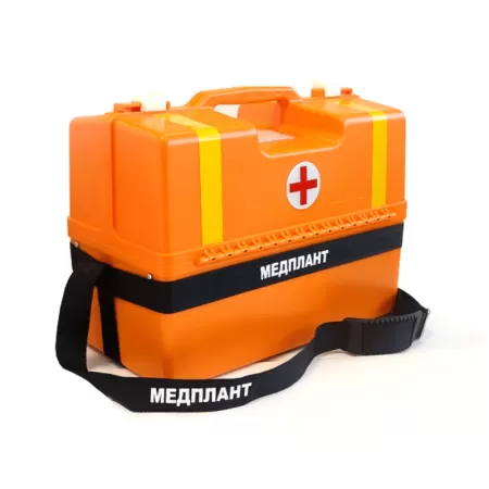 Укладка для оказания первичной медико-санитарной помощи взрослым в неотложной форме МЕДПЛАНТ УМСПв-НФ в футляре-саквояже УПМ-Пм/2, артикул 1585