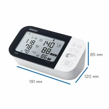 Тонометр автоматический на плечо OMRON M7 Intelli IT с манжетой 22-42 см и адаптером