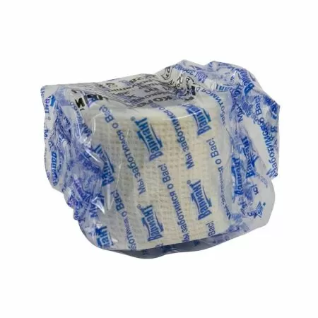 Бинт эластичный когезивный самофиксирующийся 4мх4 см 1 шт