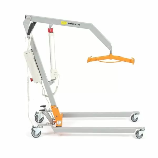 Подъемник для инвалидов с электроприводом MET TITAN 150 передвижной, свинцовый аккумулятор