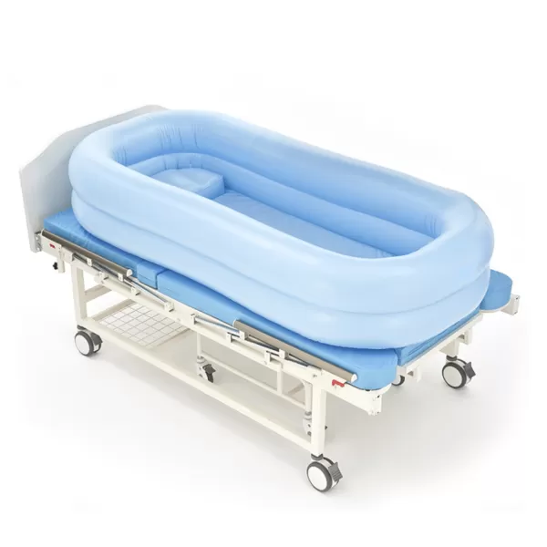 Ванна надувная МЕТ PURE, артикул 19213, для мытья лежачих больных, с компрессором для накачки