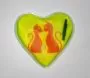 Грелка солевая Сердце 11х11 см