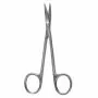 Ножницы глазные вертикально-изогнутые остроконечные 115мм  J-22-212A