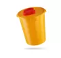 Контейнер для сбора колюще-реж. отходов однораз, МК-01 10.A.3.B.56 (6л) желтый