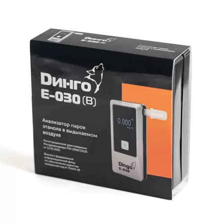 Алкотестер профессиональный Динго Е-030 (B) с Bluetooth
