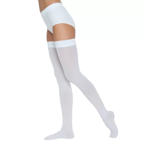 Чулки компрессионные Ergoforma EU 267 унисекс 2 класс компрессии антиэмболические для операции белые 