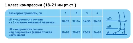 Гольфы компрессионные Ergoforma Travel 341 для путешествий унисекс 1 класс компрессии с закрытым носком черные 