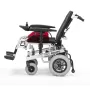 Кресло-коляска с электроприводом МЕТ ROUTE 14, амортизирующей подвеской и регулируемой шириной сиденья 43-55 см