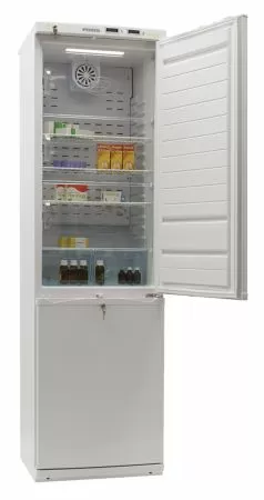 Холодильник лабораторный комбинированный Позис ХЛ-340 (белый, двери металл)
