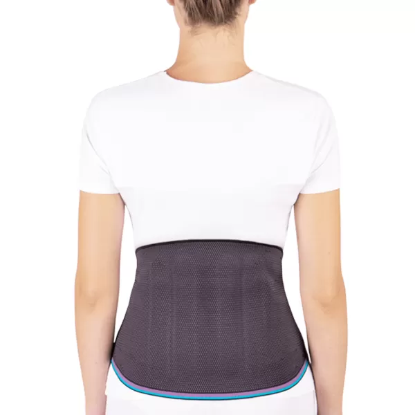 Корсет ортопедический для женщин Тривес Evolution Т-1582, высота 25см, 4 ребра жесткости, черный 