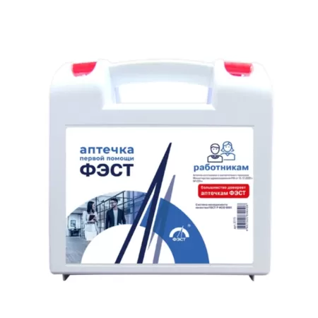 Аптечка первой помощи Фэст работникам 21,20,24-129-10973749-2020, футляр 2