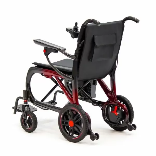 Кресло-коляска с электроприводом MET HANSY с карбоновой рамой, ширина сиденья 40 см