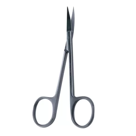 Ножницы глазные вертикально-изогнутые остроконечные 100 мм Surgicon J-22-210