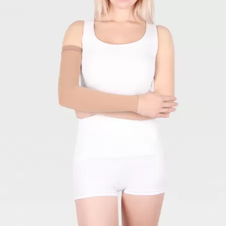 Рукав компрессионный IDEALISTA ID-401 2 класс компрессии цвет карамель 