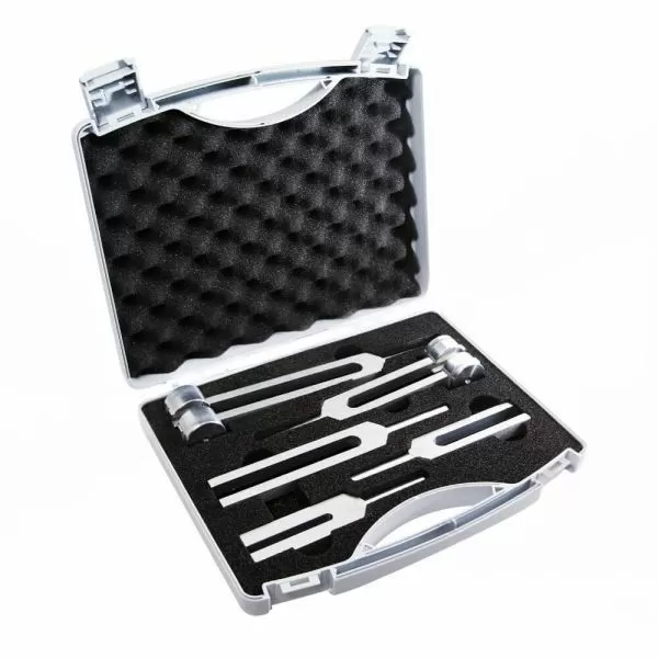 Комплект медицинских камертонов KaWe 08.24001.001, 5 штук (128 Гц, 256 Гц, 512 Гц, 1024 Гц, 2048 Гц)