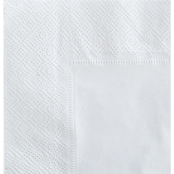 Салфетки бумажные Luscan 2-слойные 33x33 см белые (200 листов в пачке)