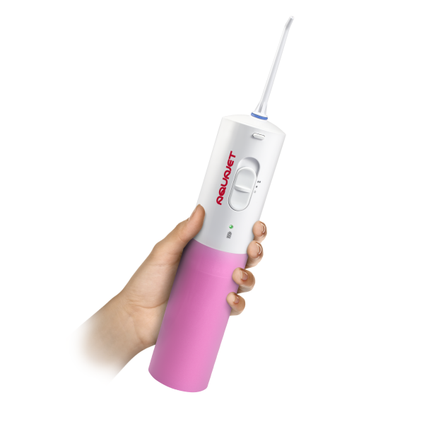 Ирригатор портативный Little Doctor LD A3 розовый, зарядка от USB, любая емкость для воды