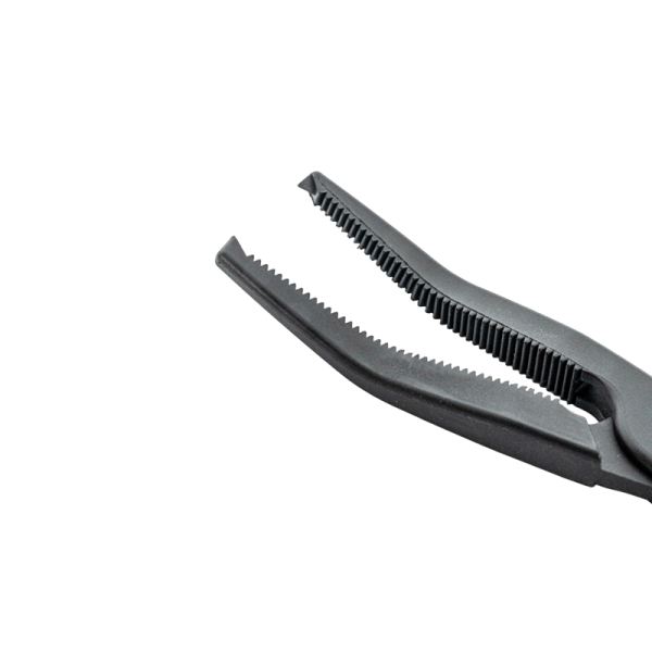 Зажим Кохера кровоостанавливающий изогнутый одноразовый стерильный 160 мм МЕДПЛАНТ артикул 1203