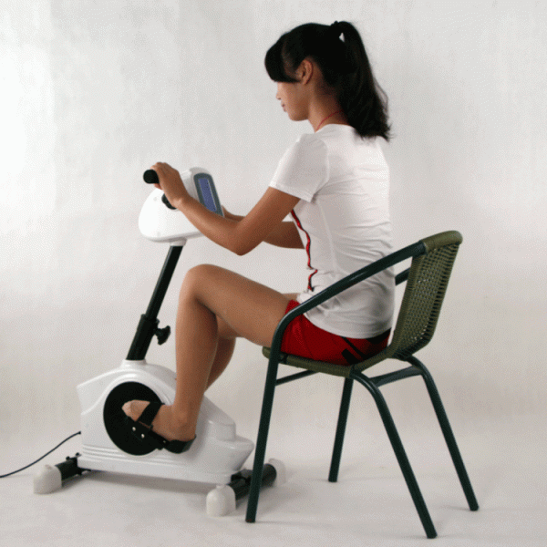 Простой педальный тренажер Mini-Bike с электроприводом LY-901-F