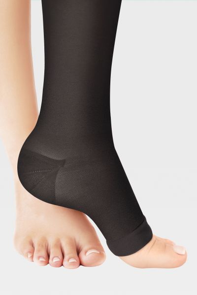 Моночулок IDEALISTA ID-330 2 класс компрессии с открытым носком цвет черный 